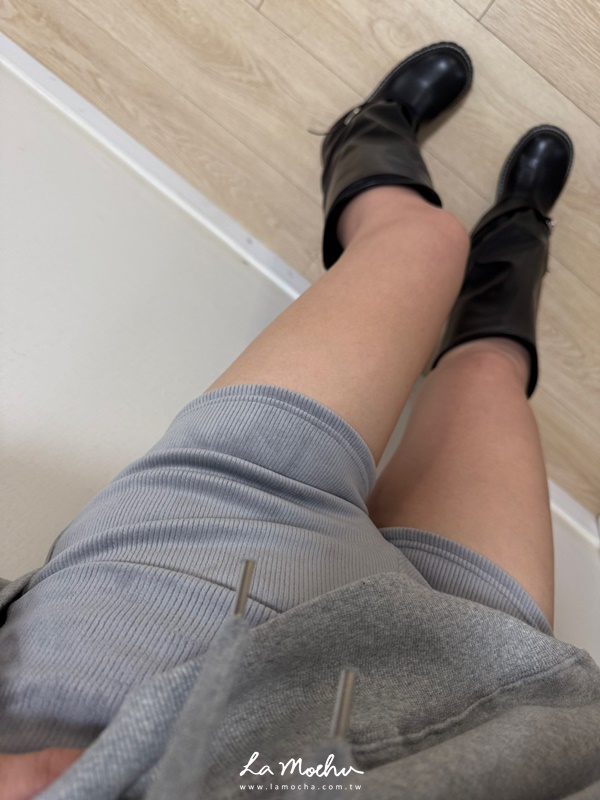 拼接修身針織短褲(闆娘清單)